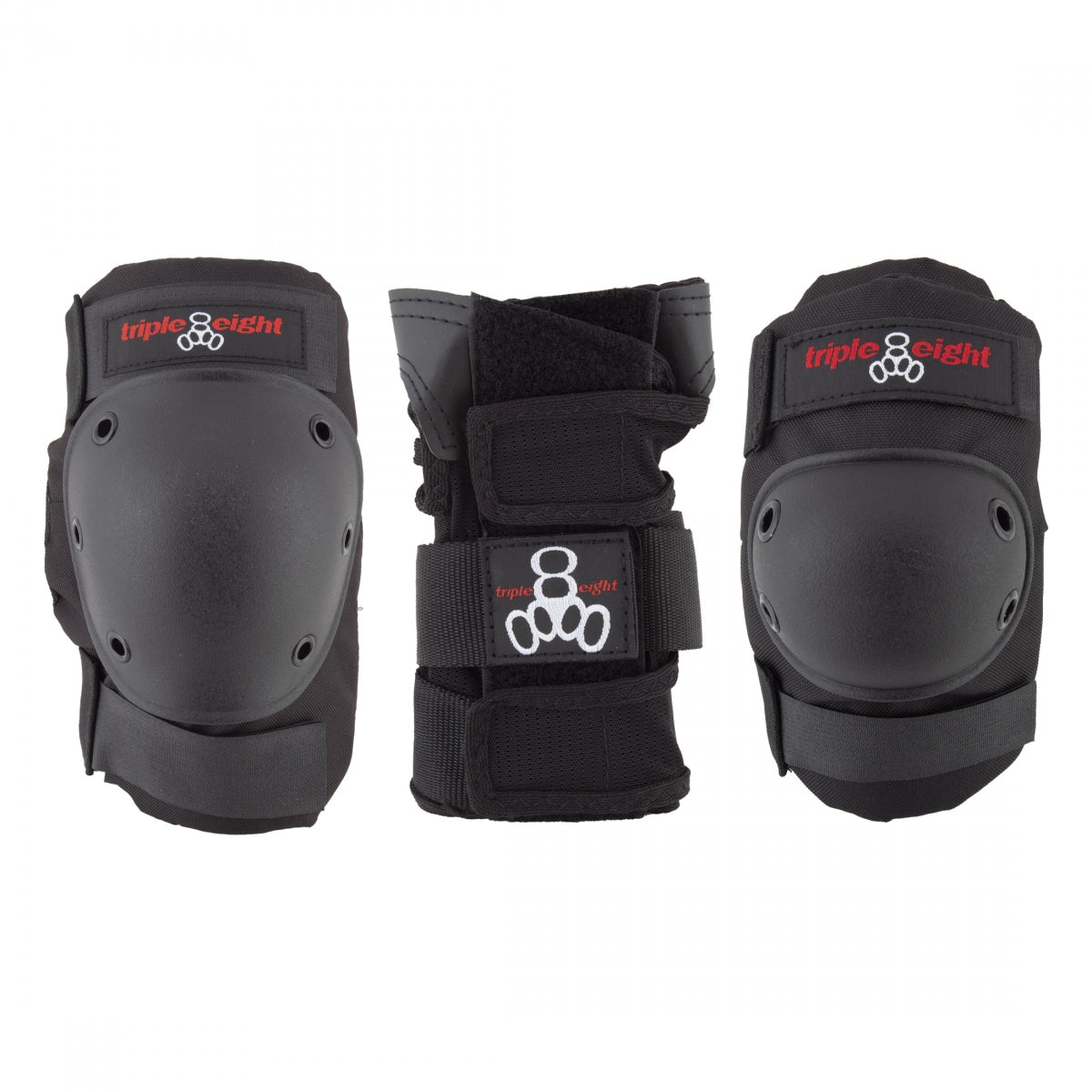 TRIPLE EIGHT PAD SET TRIPLE8 SAVER-3 ELBO/KNE/WRST MD - TRIPLE EIGHT