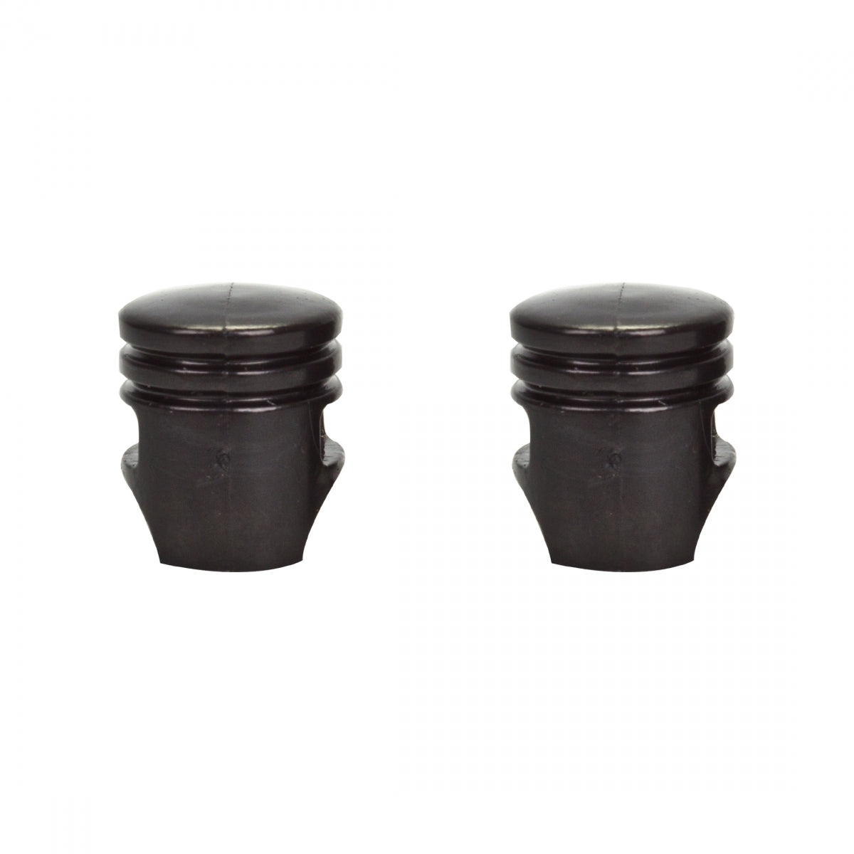 TRIK TOPZ VALVE CAPS TRIKTOPZ PISTON BK 1pr/PK - TRIK TOPZ