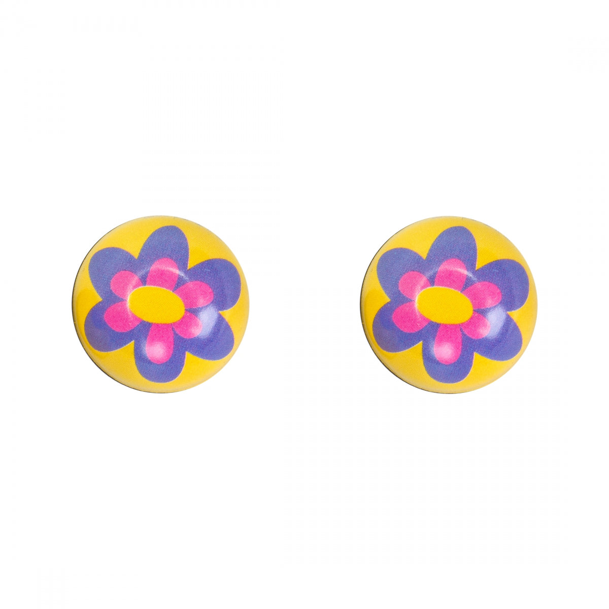 TRIK TOPZ VALVE CAPS TRIKTOPZ FLOWER PU 1pr/PK - TRIK TOPZ