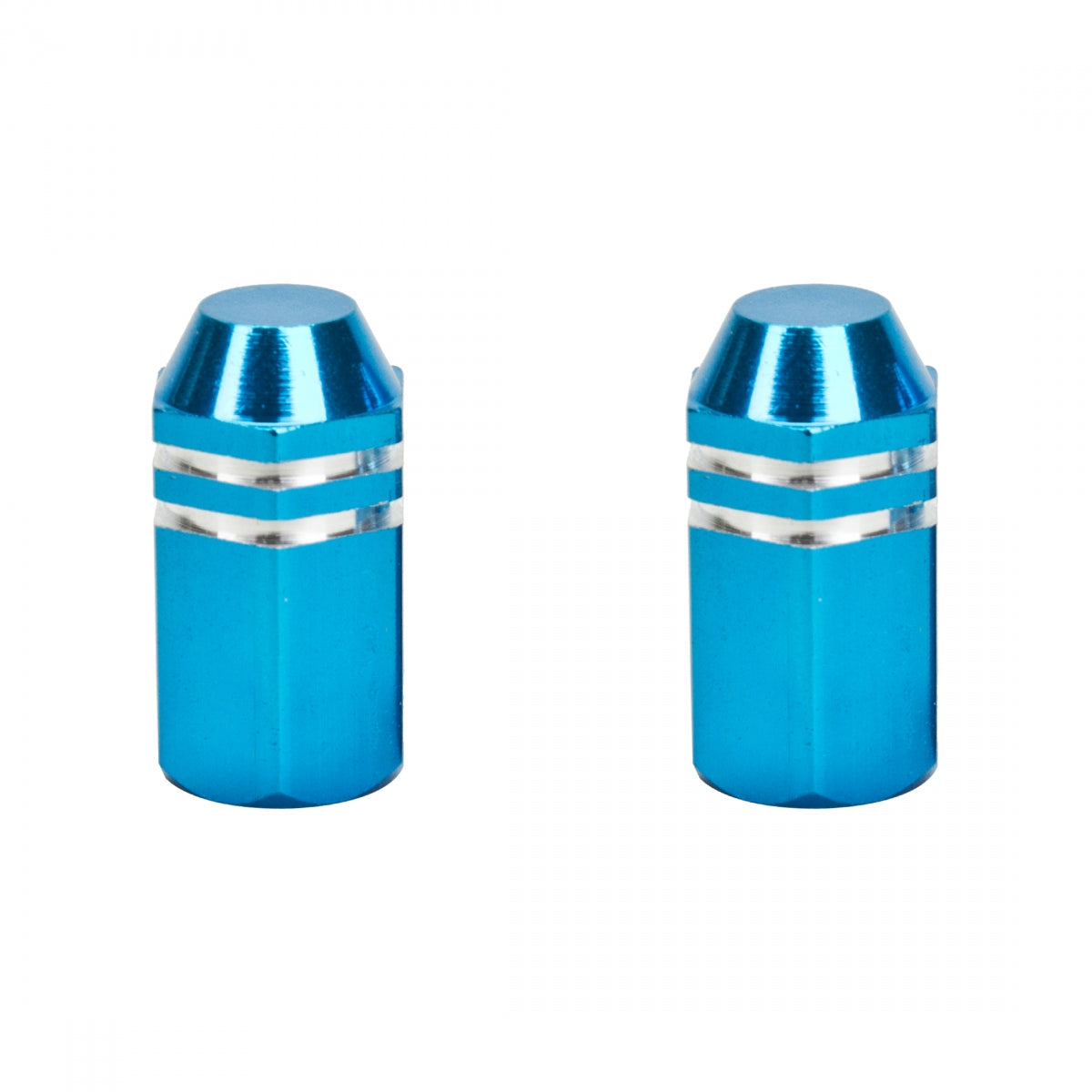 TRIK TOPZ VALVE CAPS TRIKTOPZ FINNED BU 1pr/PK - TRIK TOPZ