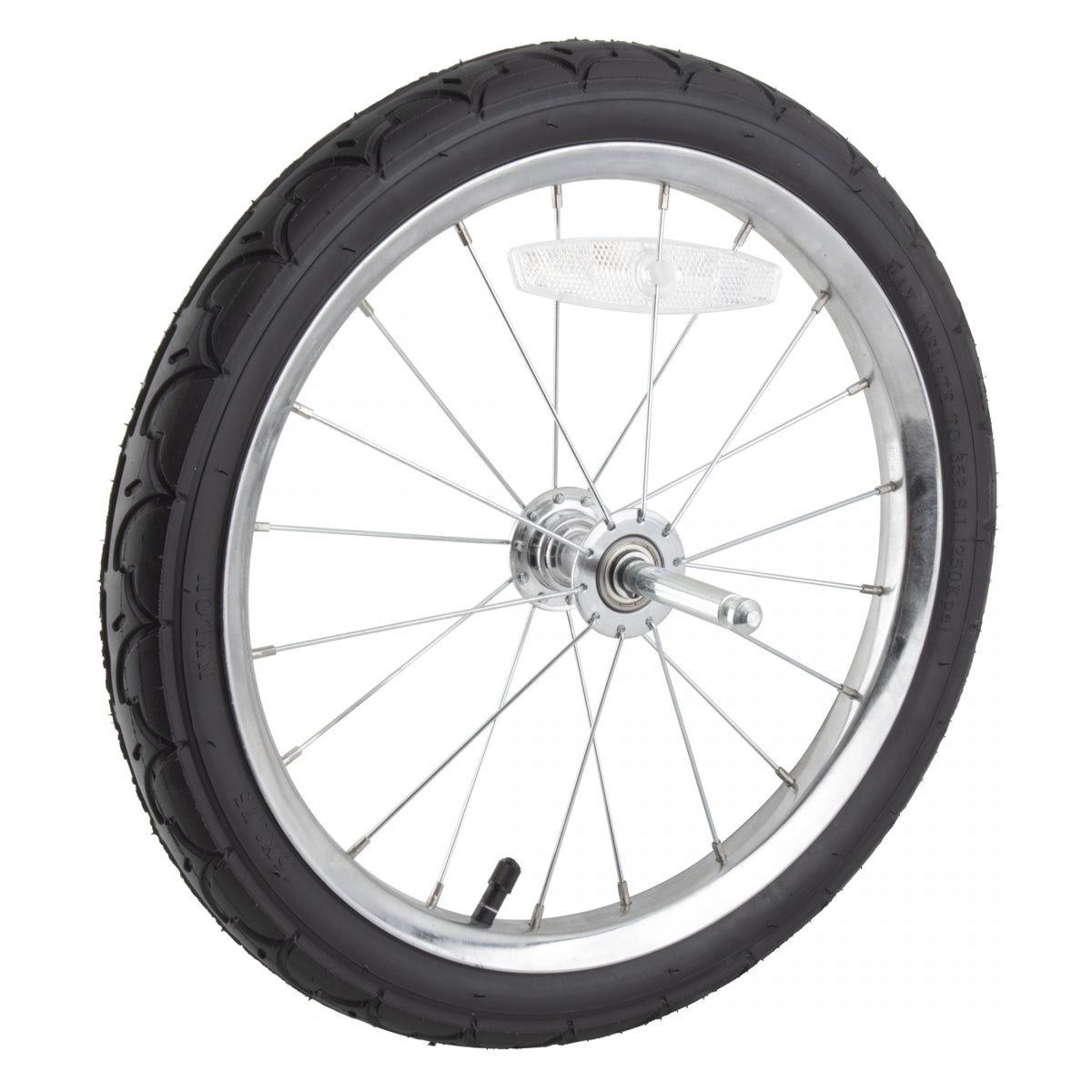SUNLITE TRAILER SUNLT REP WHEEL 16 STL QR PIN AXEL BK f/912633 - SUNLITE
