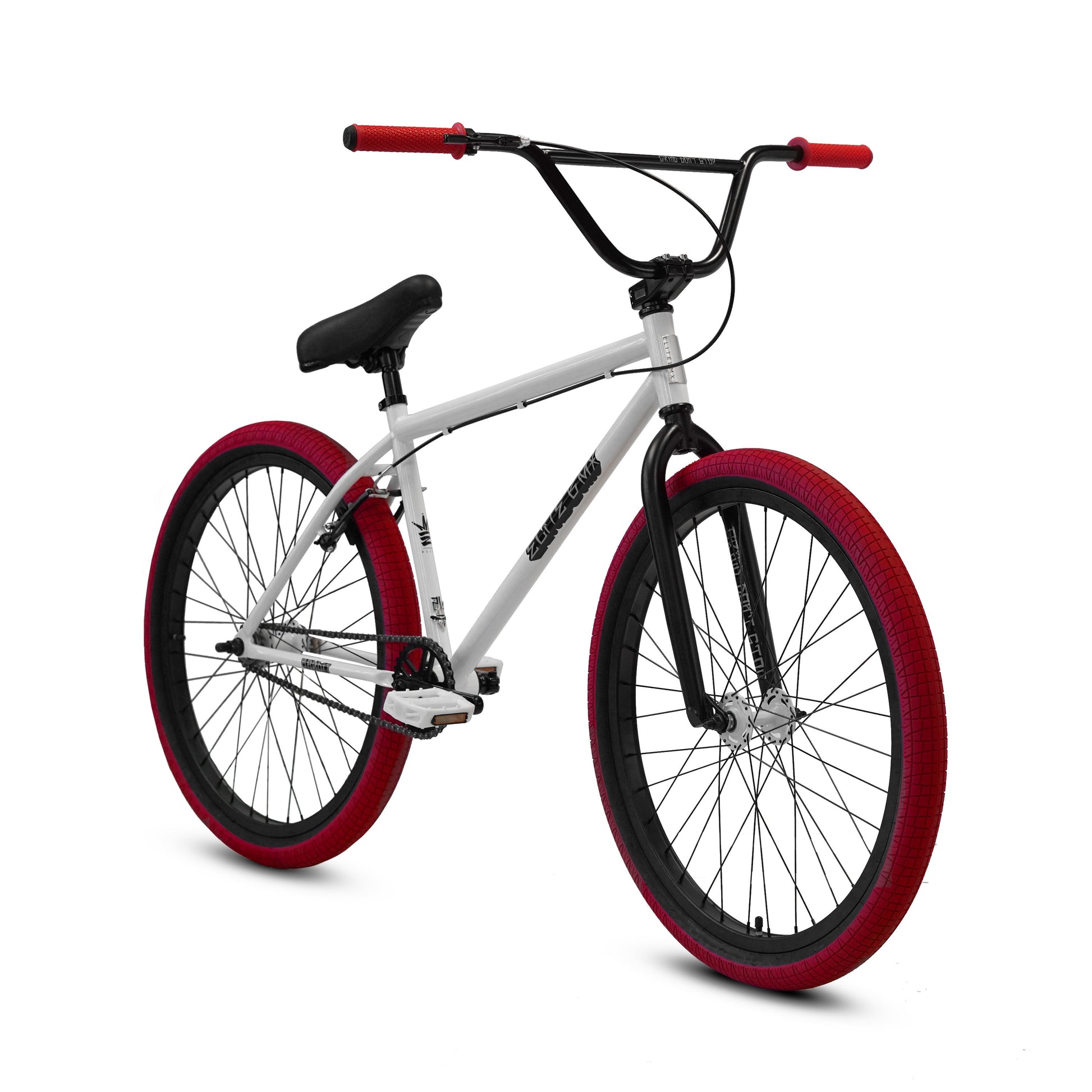 Bandit - White Red 26" available at 5150bmx.com