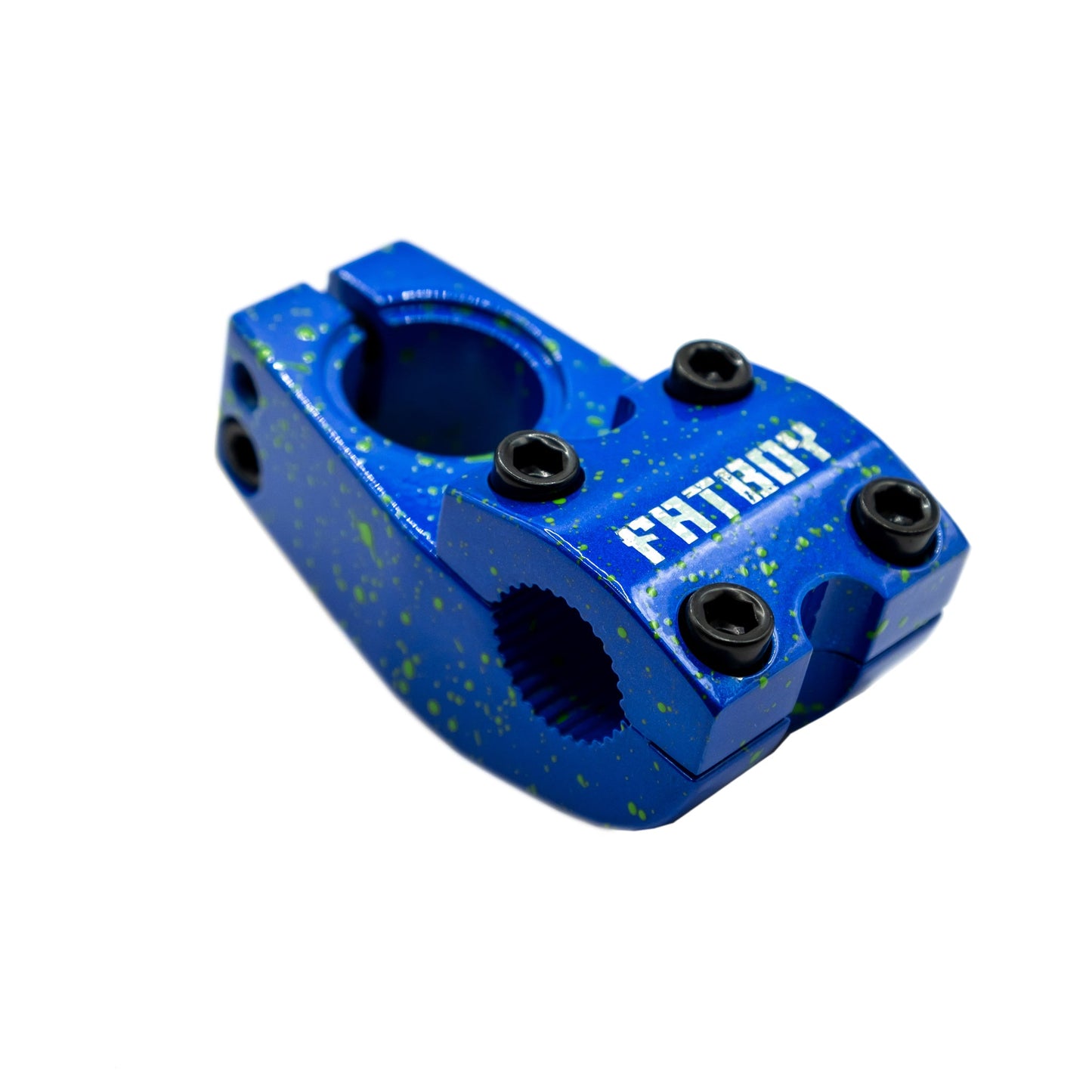 Fatboy Stem-Blue Green Splatter available at 5150bmx.com