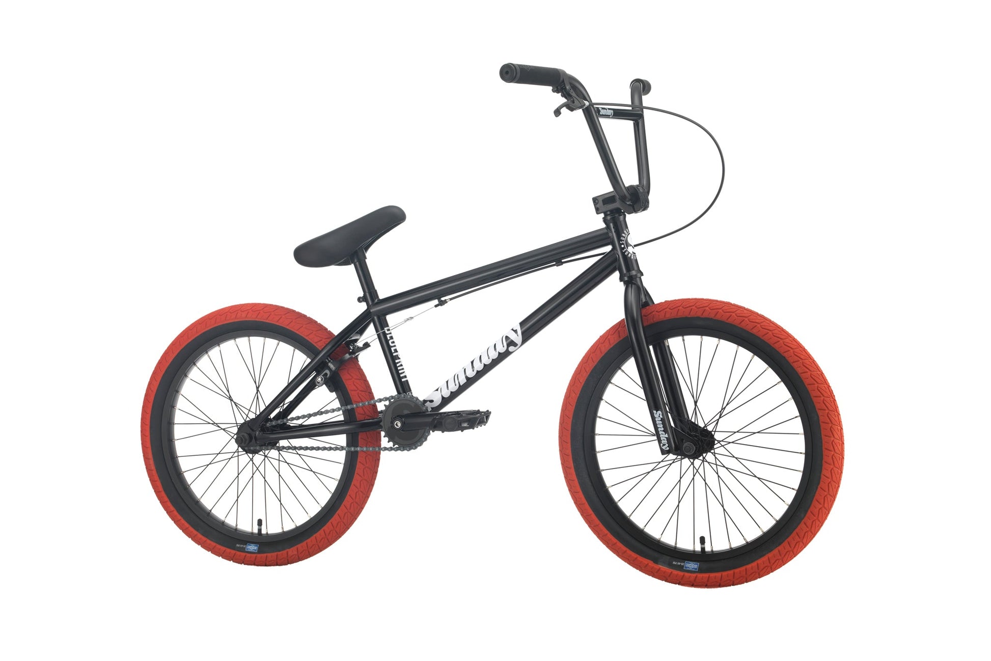 2021 Sunday Blueprint (Gloss Black with 20" tt) available at 5150bmx.com