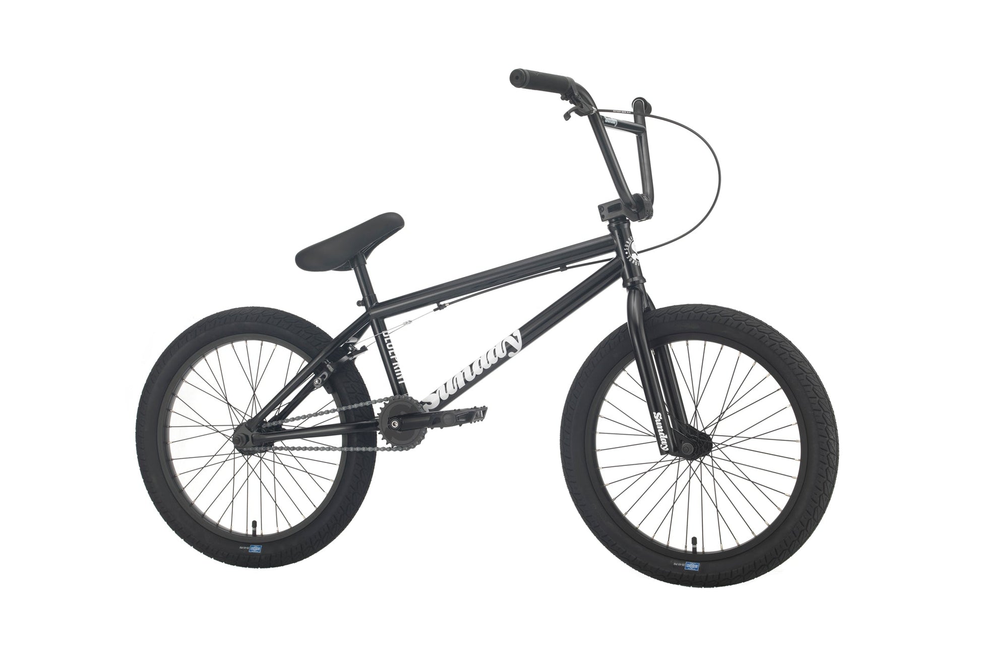 2021 Sunday Blueprint (Gloss Black with 20.5" tt) available at 5150bmx.com