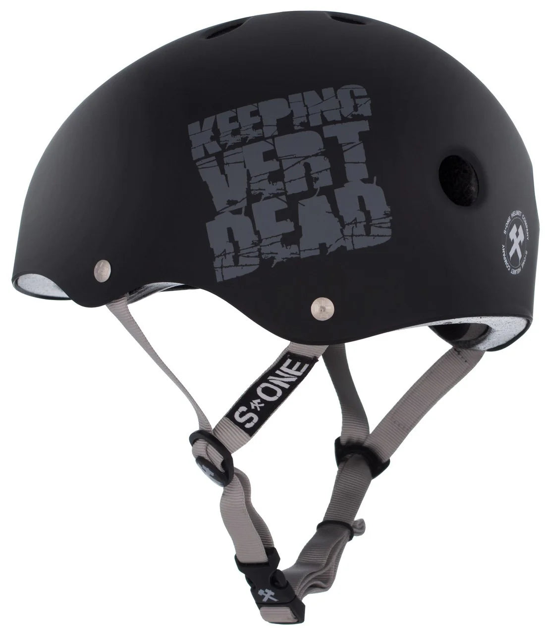 S1 Lifer Helmet - Keeping Vert Dead Collaboration - Black Matte