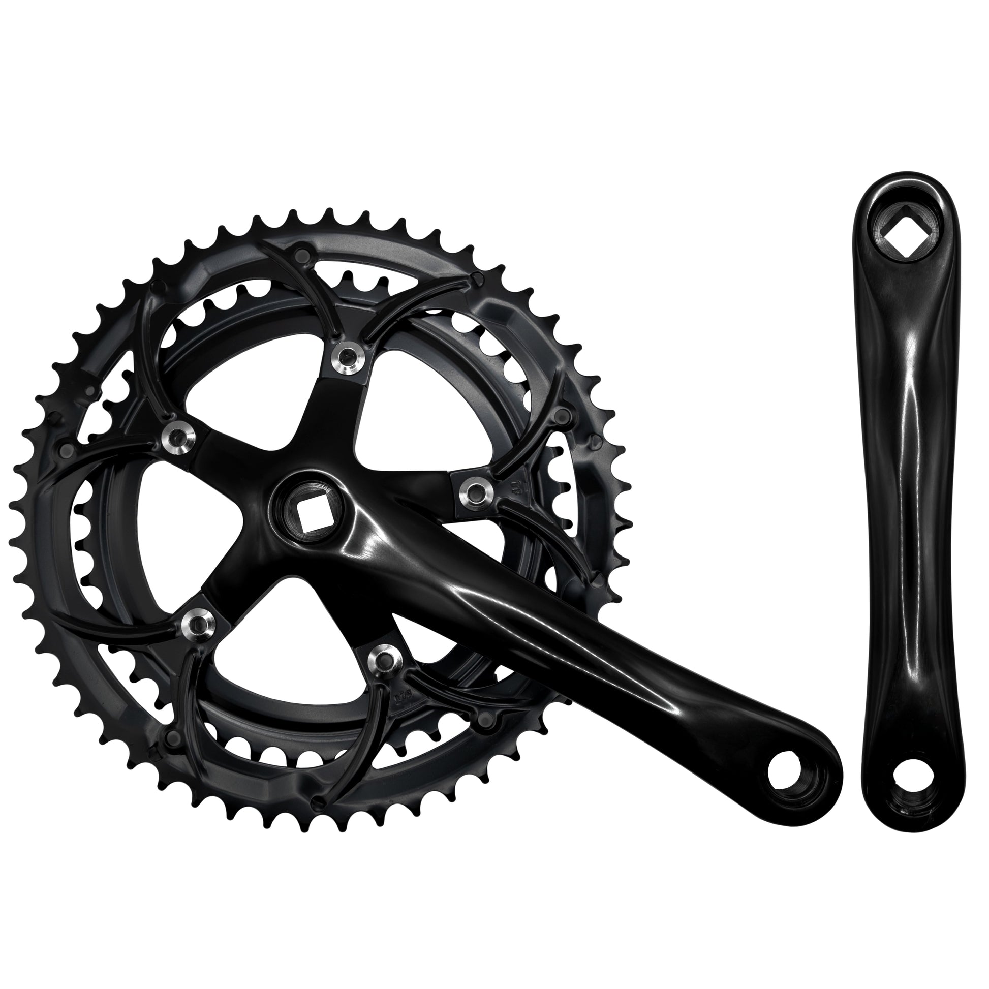 Crankset - Road 2 Gear 52/42 available at 5150bmx.com