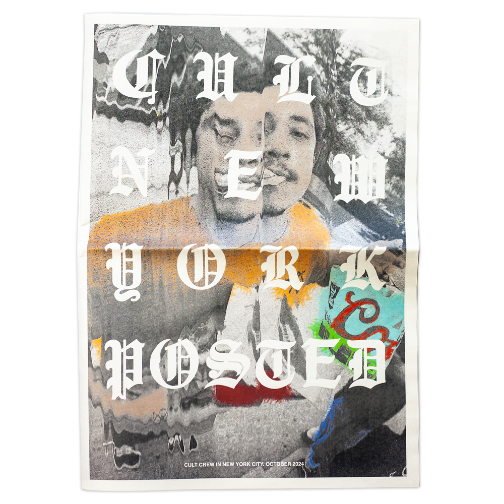 Cult x Silent "Posted" Newspaper available at 5150bmx.com