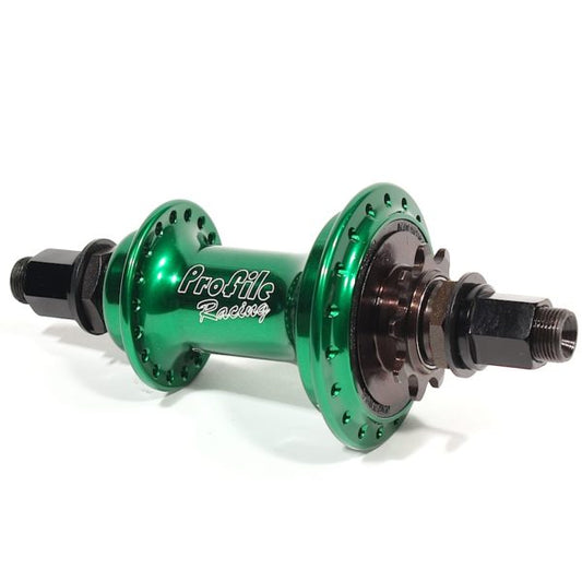 Profile Elite Cassette Hub RHD/LHD (Green)