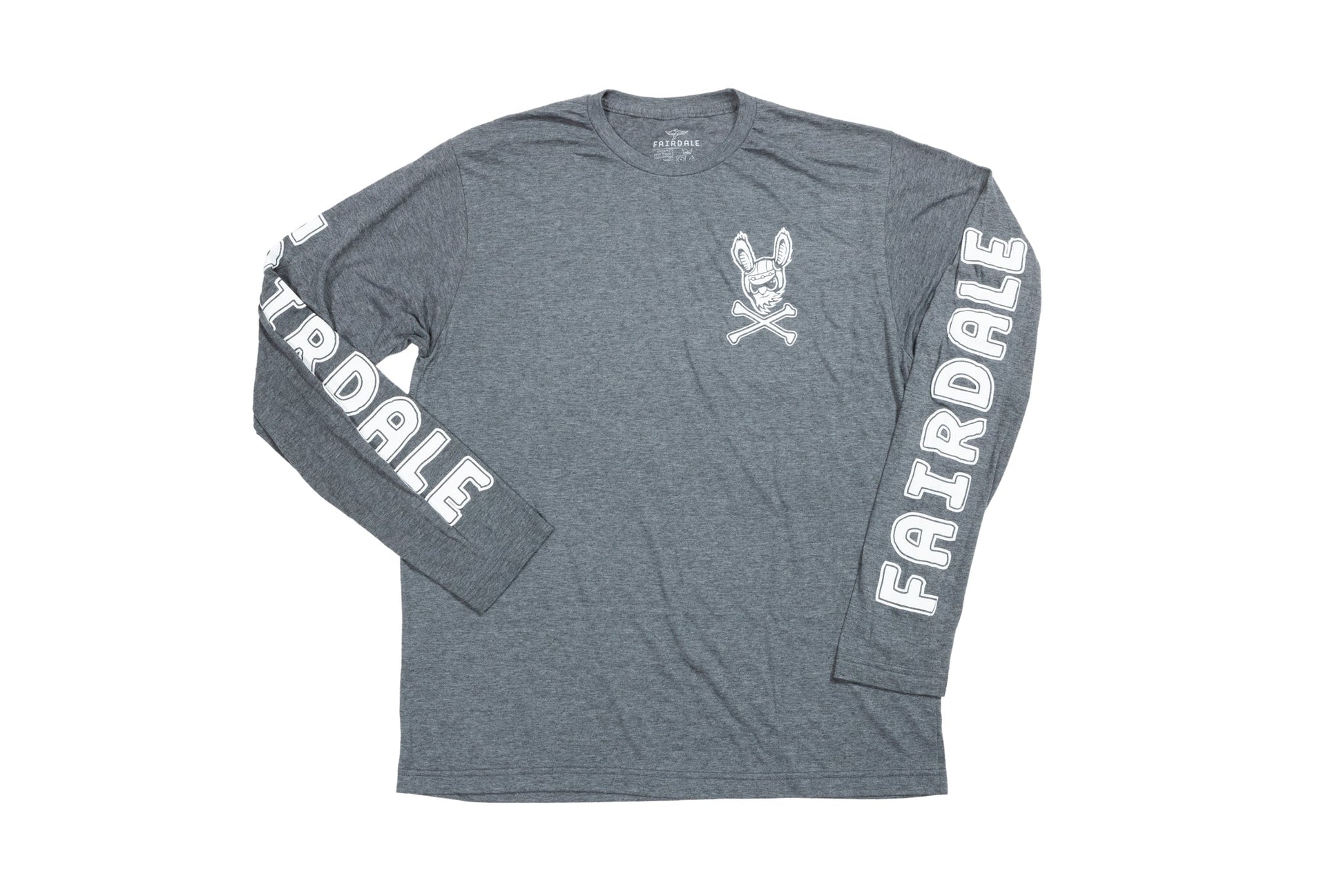 Fairdale Harerogers Long Sleeve (Heather Charcoal) available at 5150bmx.com