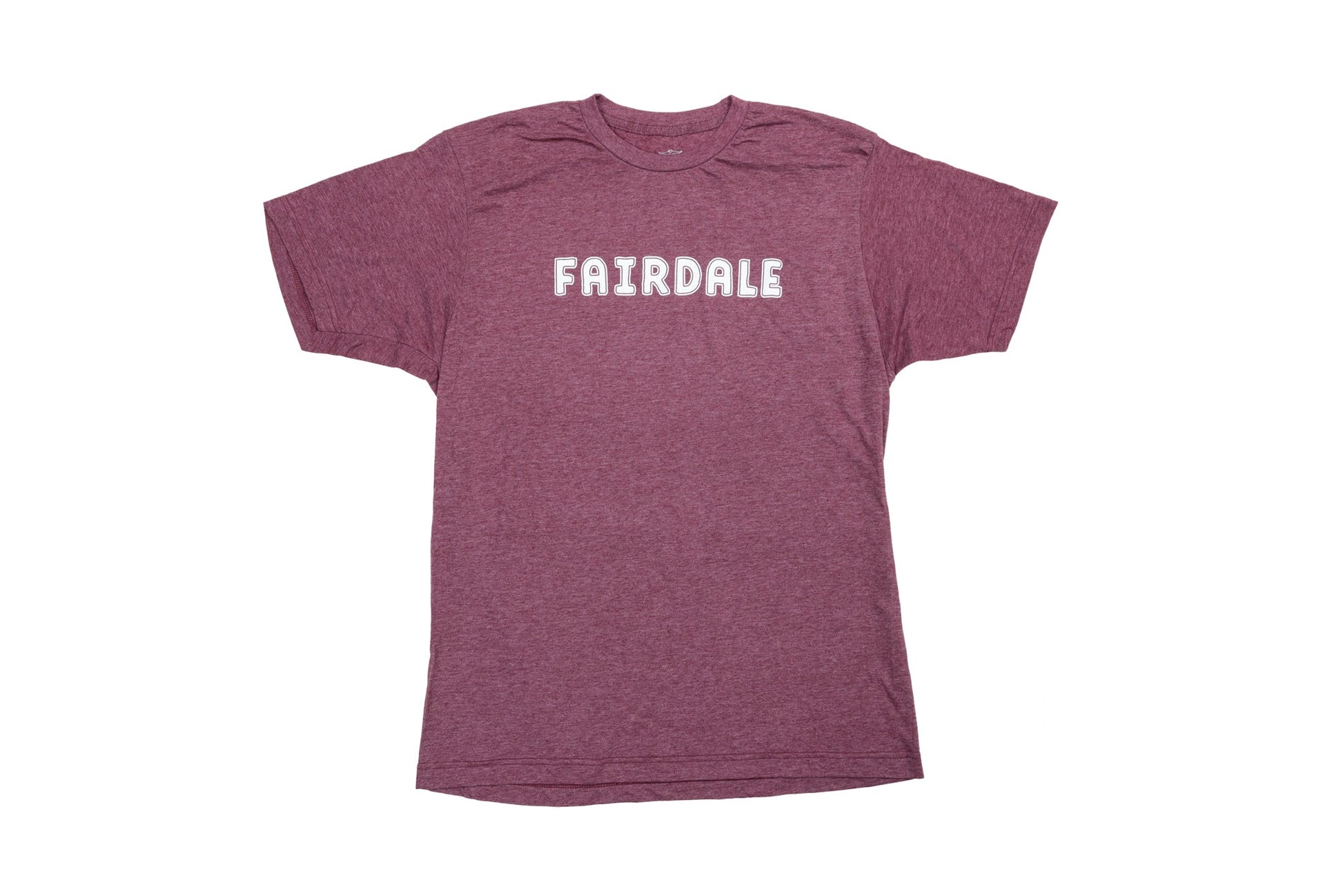 Fairdale Outline Tee (Heather Burgundy) - Available at 5150bmx.com