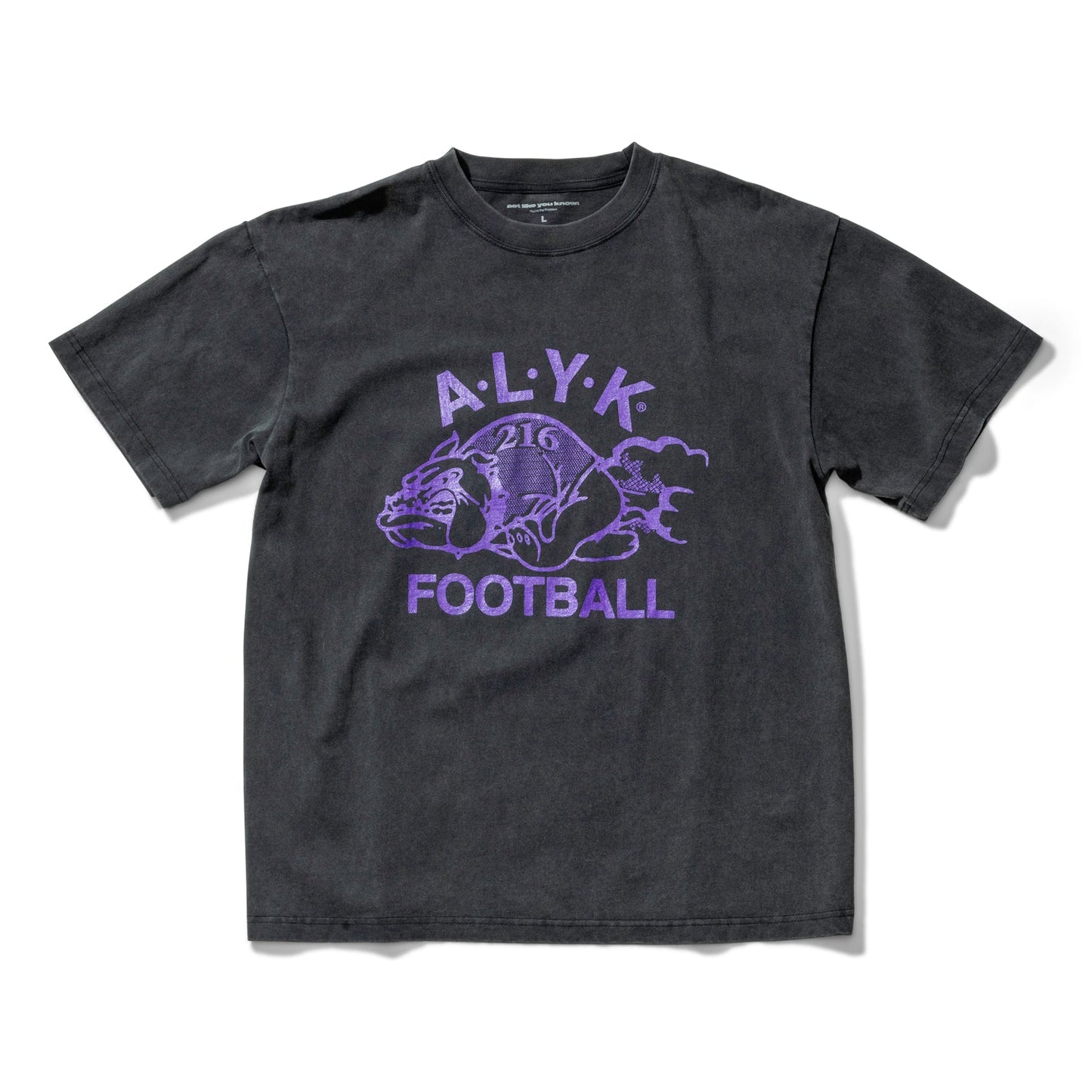 ALYK / Football Short Sleeve Tee / vintage black available at 5150bmx.com