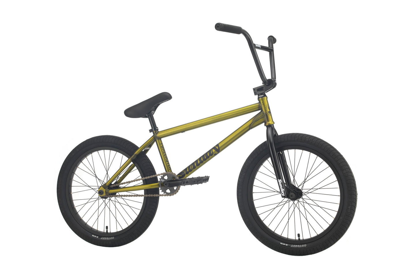 2021 Sunday Forecaster / Brett Silva Signature (Matte Trans. Gold with 20.75" tt) - Available at 5150bmx.com