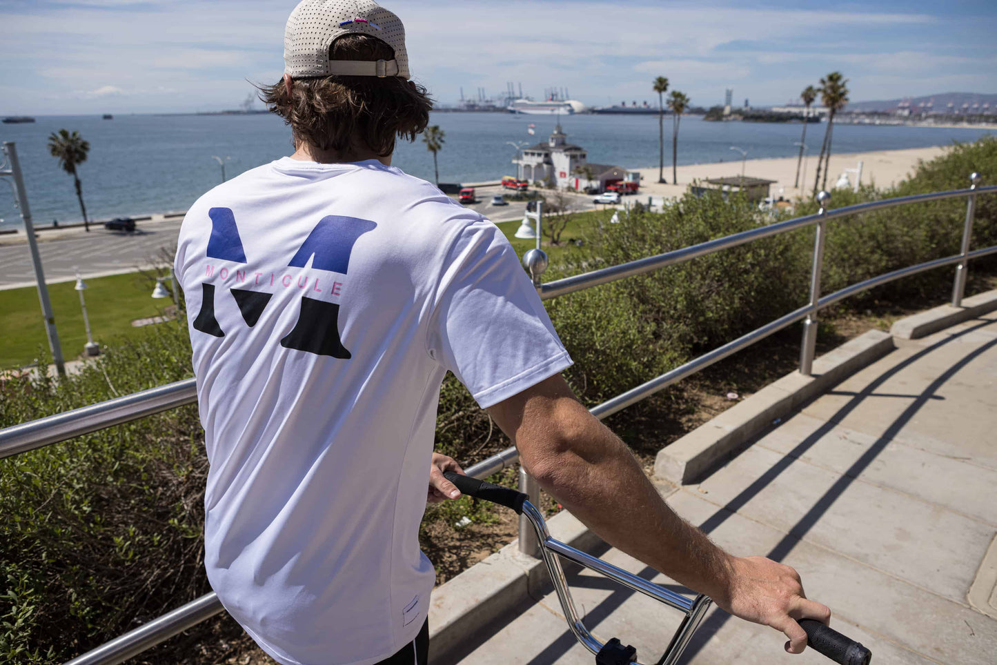 Monticule Lightweight Team Tee. White