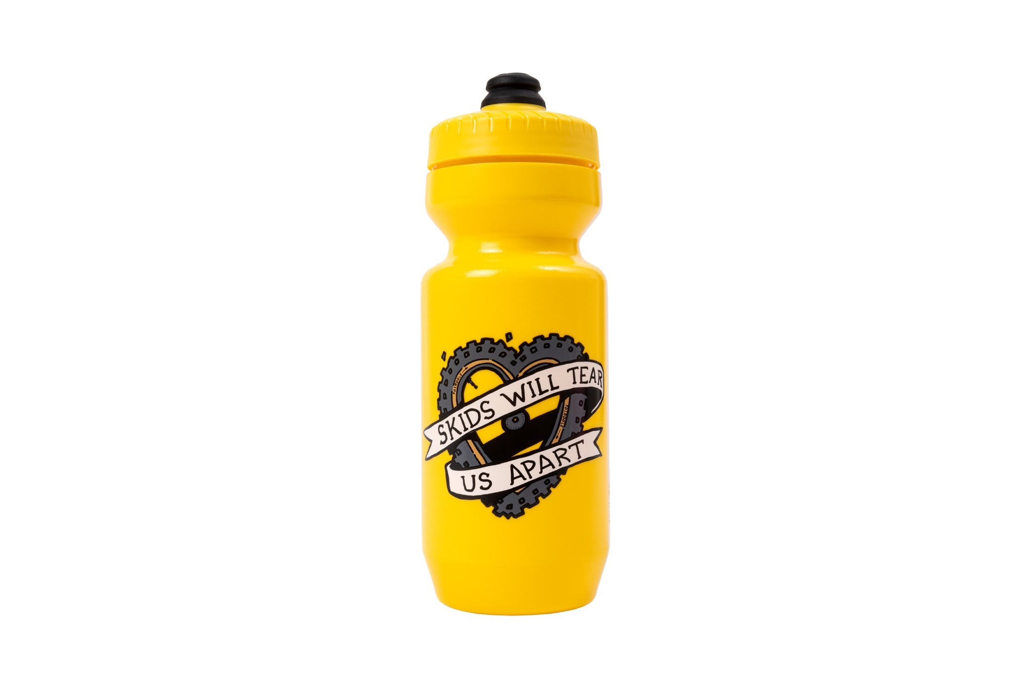 Fairdale Tread Division Purist Bottle (22oz Yellow/Gray) available at 5150bmx.com