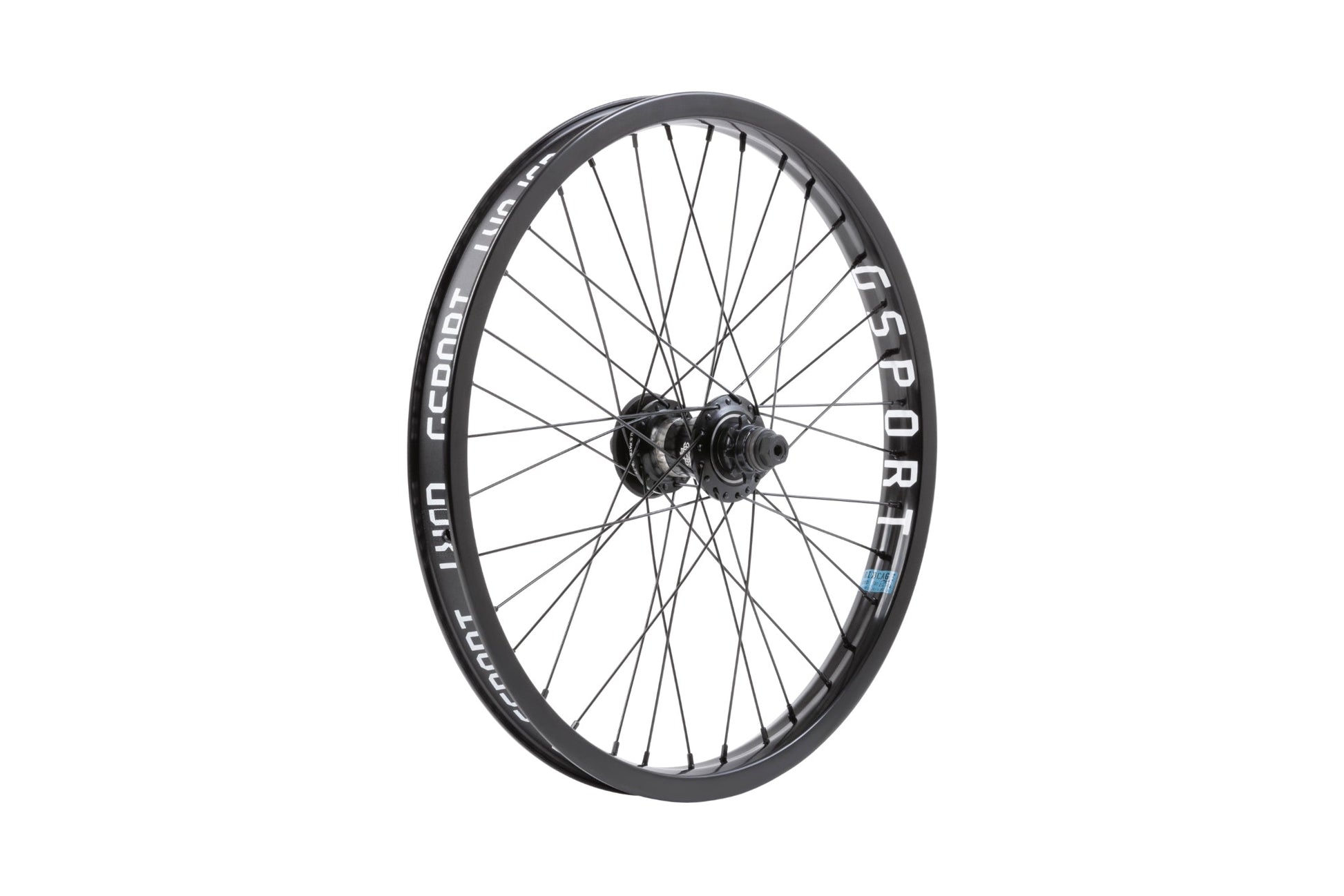 GSport Elite FC Rear Wheel (Black) available at 5150bmx.com