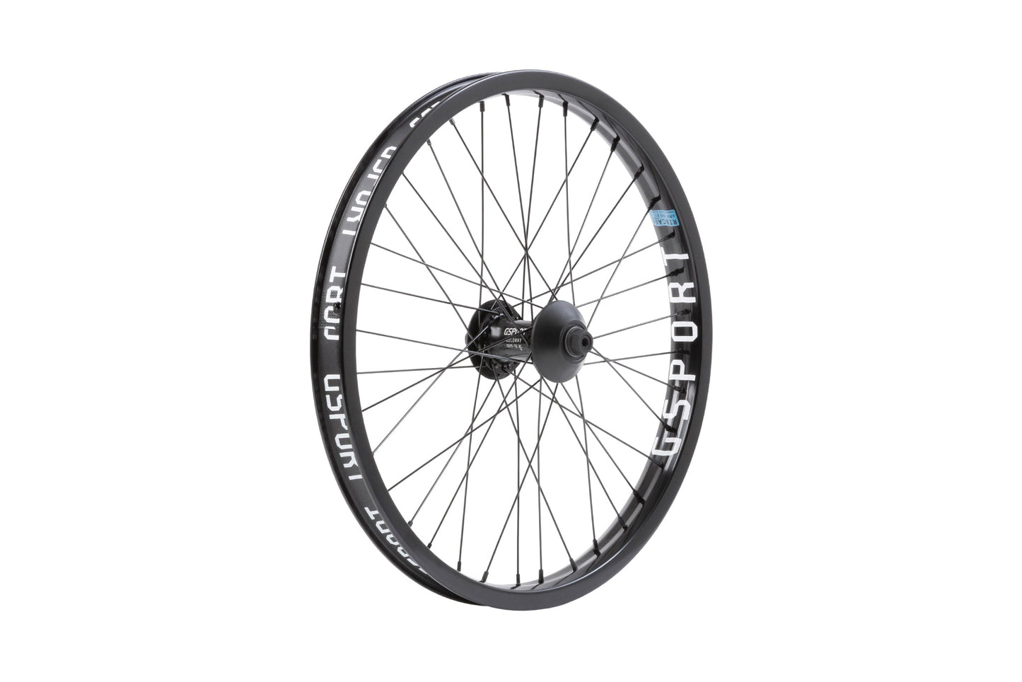 GSport Elite Front Wheel (Black) available at 5150bmx.com