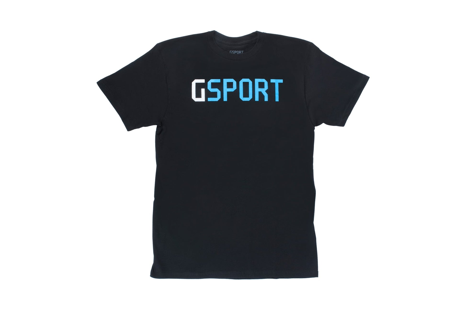 GSport Brand Tee (Black with White/Blue) - Available at 5150bmx.com