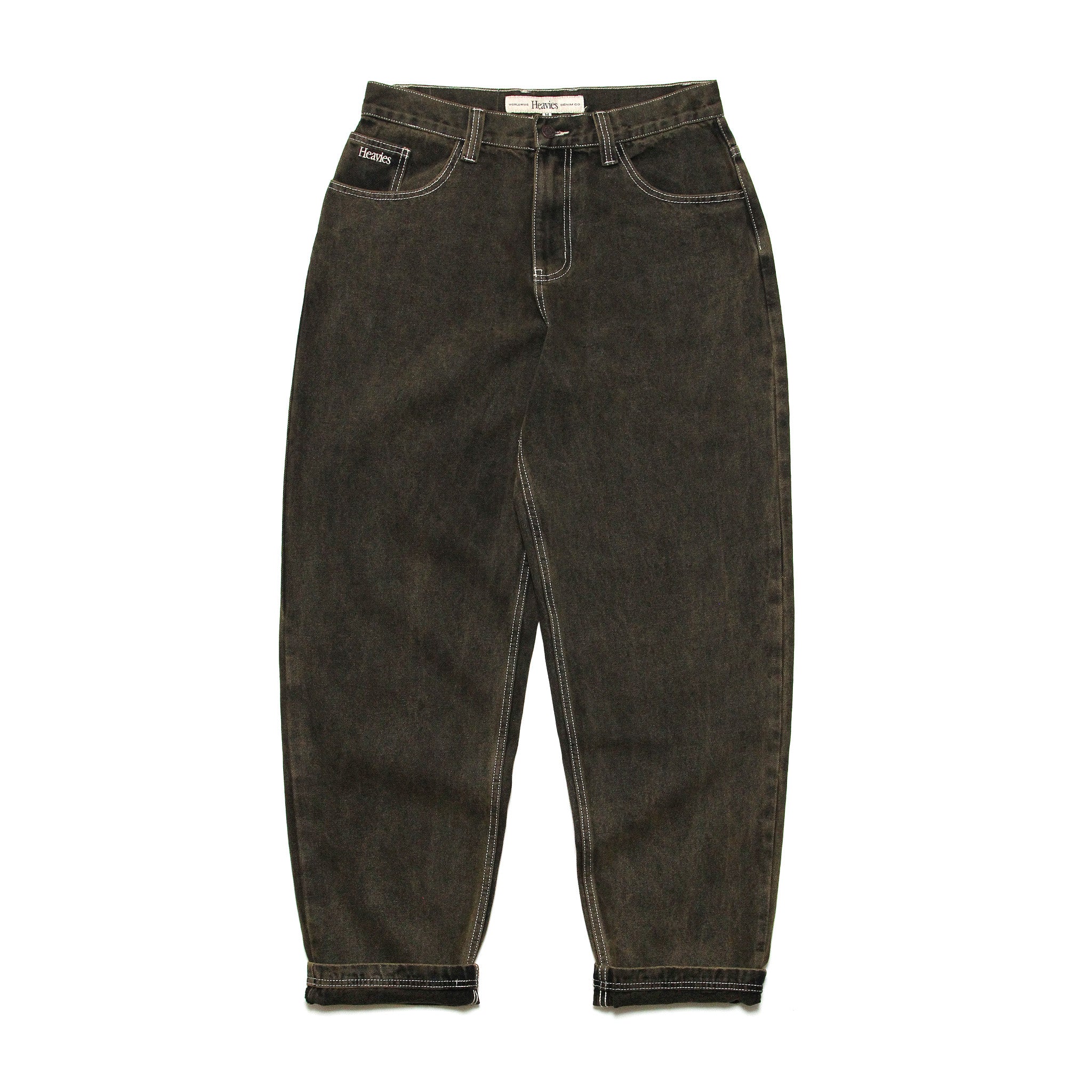 Heavies Jeans / washed brown available at 5150bmx.com