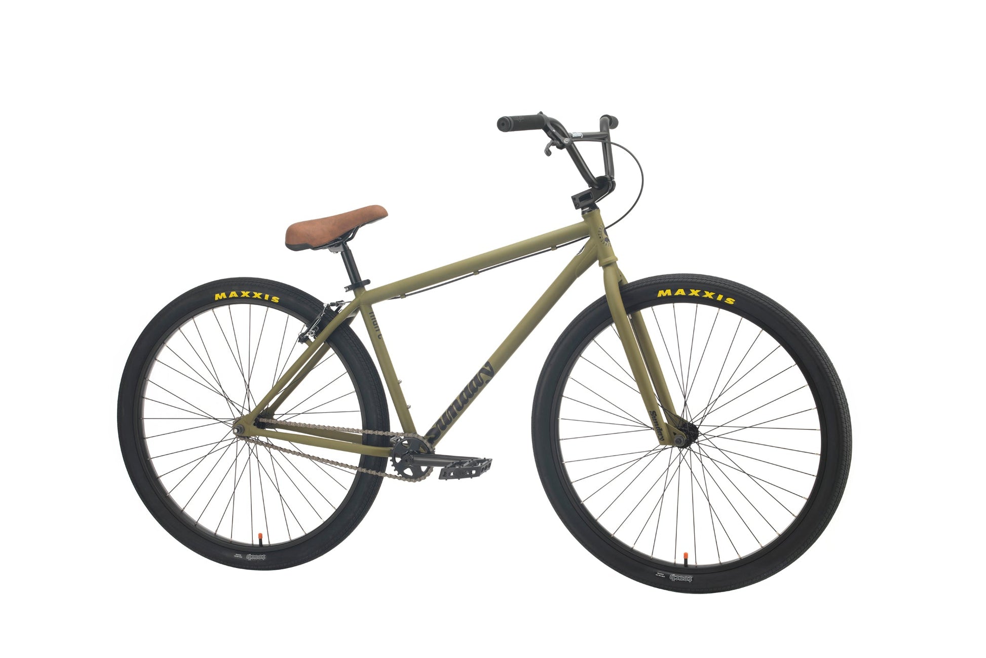 2021 Sunday High C 29" (Matte Army Green with 23.5" tt) available at 5150bmx.com