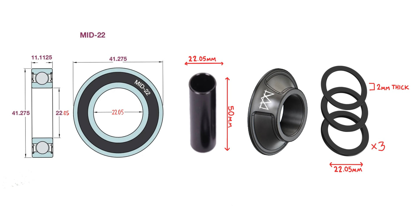 5150bmx Mid Bottom Bracket