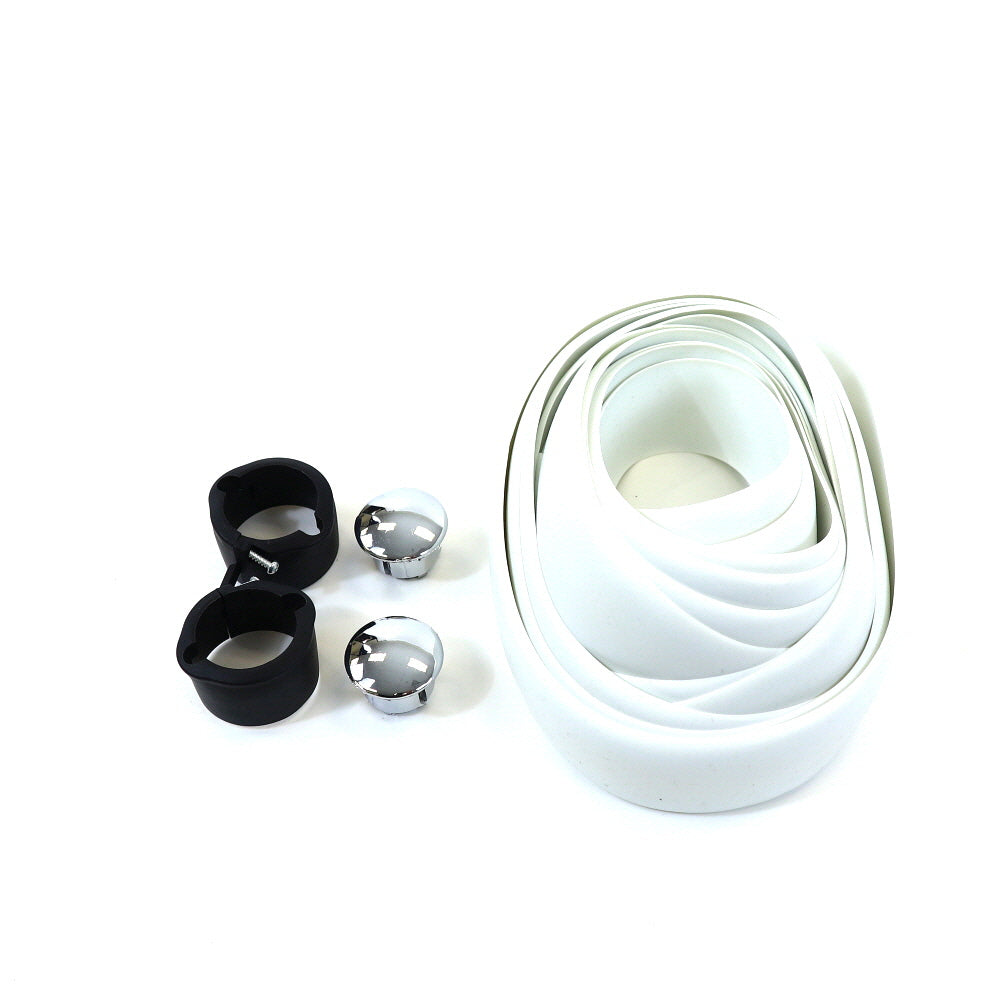 ISD - Bar Tape - Silicone White available at 5150bmx.com