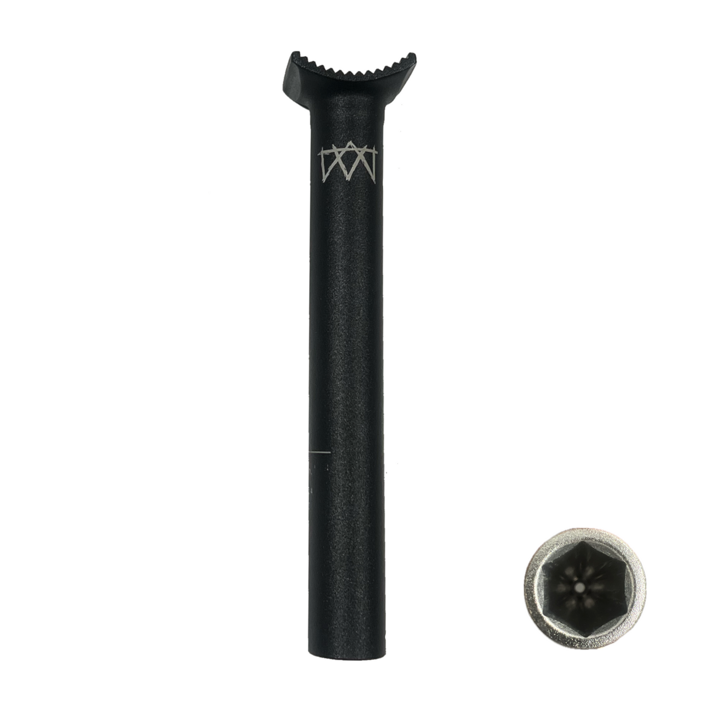 5150Bmx 2-in-1 Pivotal Seat Post w/17mm Wrench (Black)