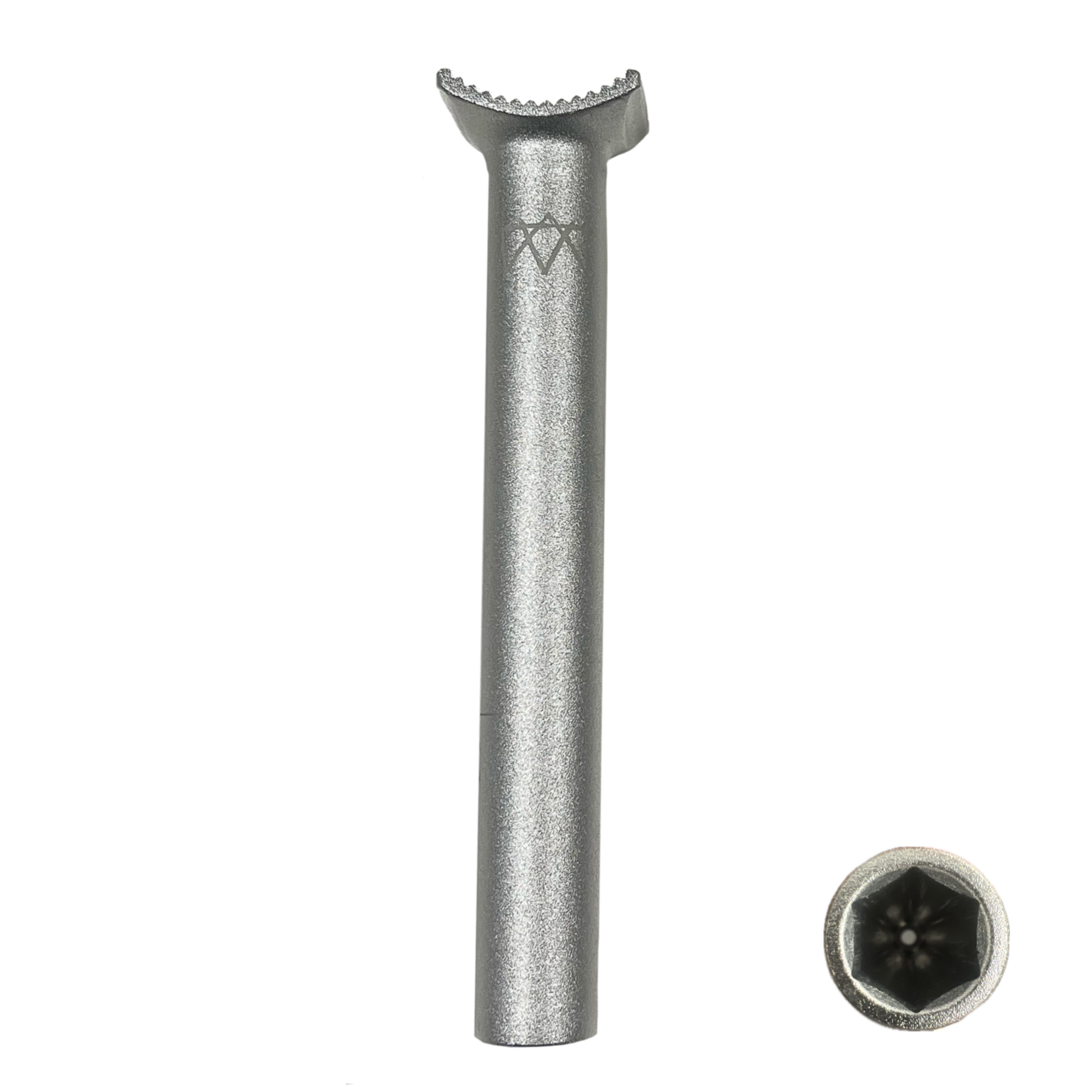 5150Bmx 2-in-1 Pivotal Seat Post w/17mm Wrench (Raw)