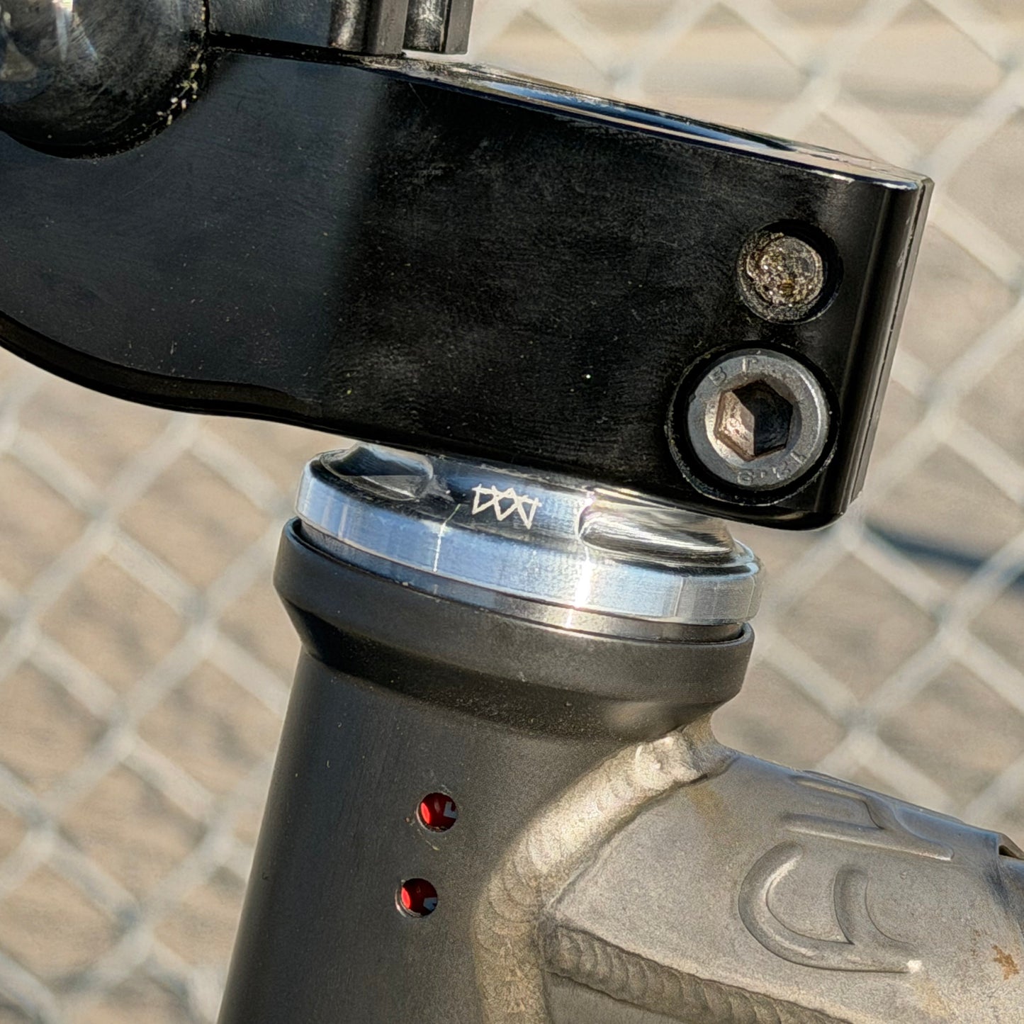 5150bmx Short Stack Headset Cap Only (Raw)