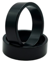 Kenli - Spacers-KL4021-5mm -Black available at 5150bmx.com