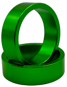 Kenli - Spacers-KL4021-10mm-GREEN available at 5150bmx.com