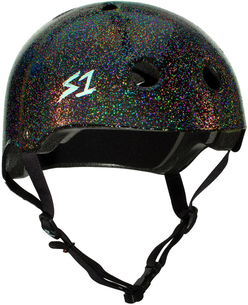 S1 Lifer Helmet - Black Gloss Glitter