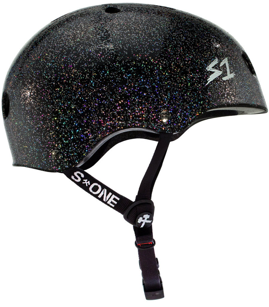 S1 Lifer Helmet - Black Gloss Glitter