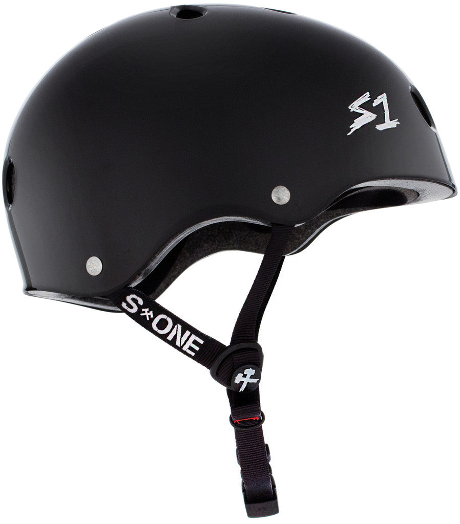 S1 Mega Lifer Helmet - Black Gloss