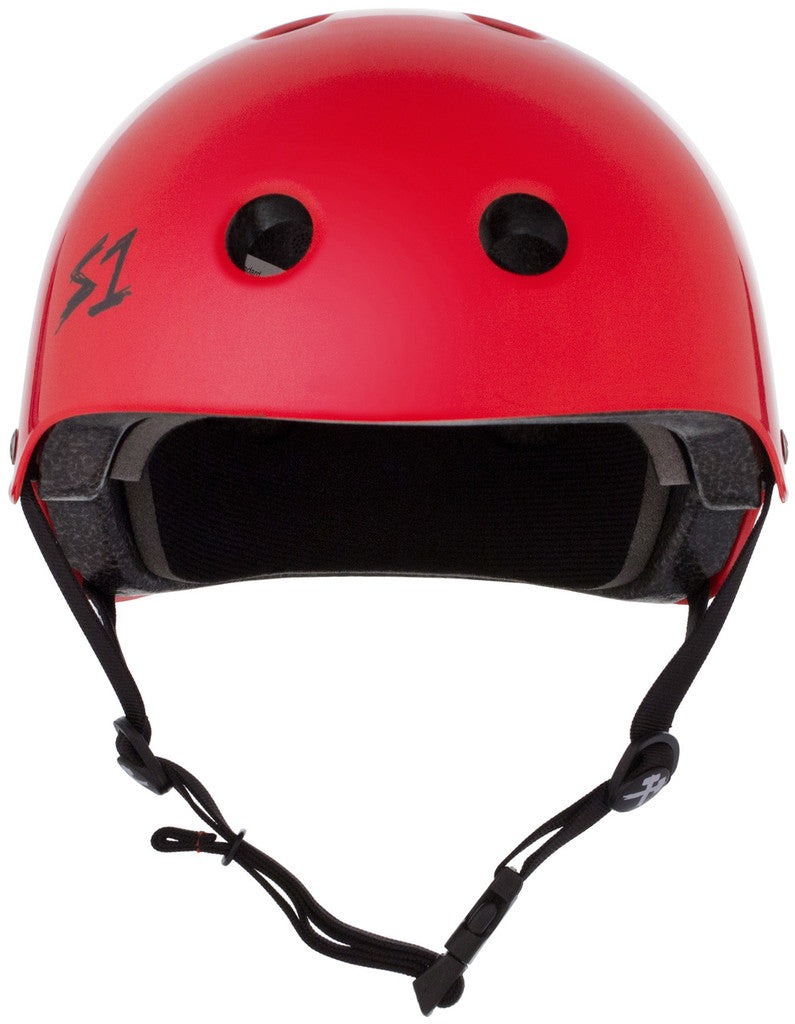 S1 Mini Lifer Helmet - Bright Red Gloss