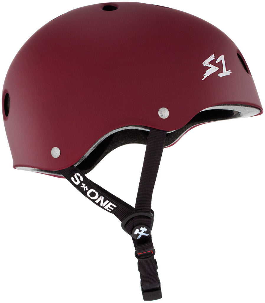 S1 Lifer Helmet - Blood Red Matte