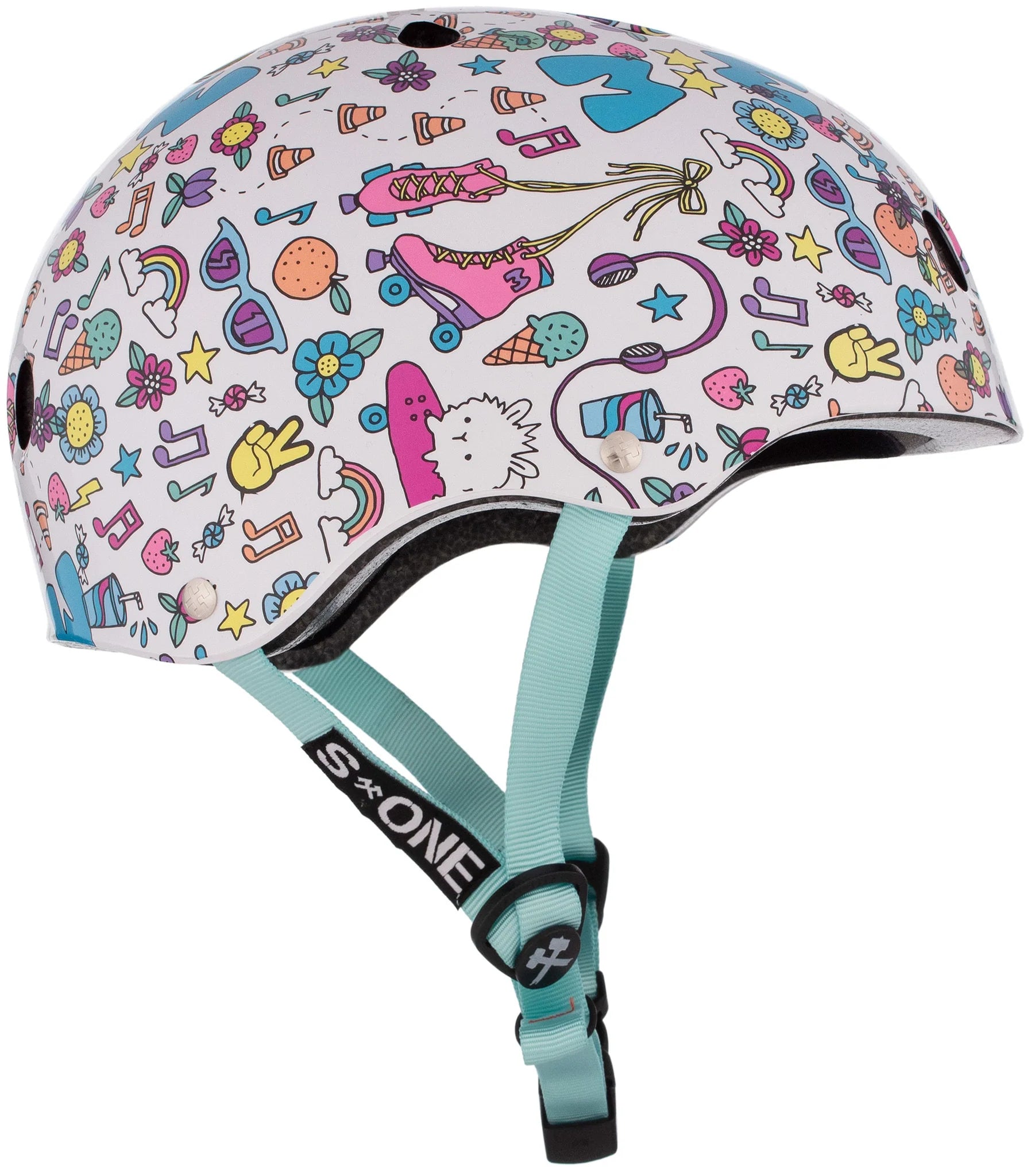 bike helmet punk bunny S-One S1 Lifer Helmet - Moxi - Beach Bunny