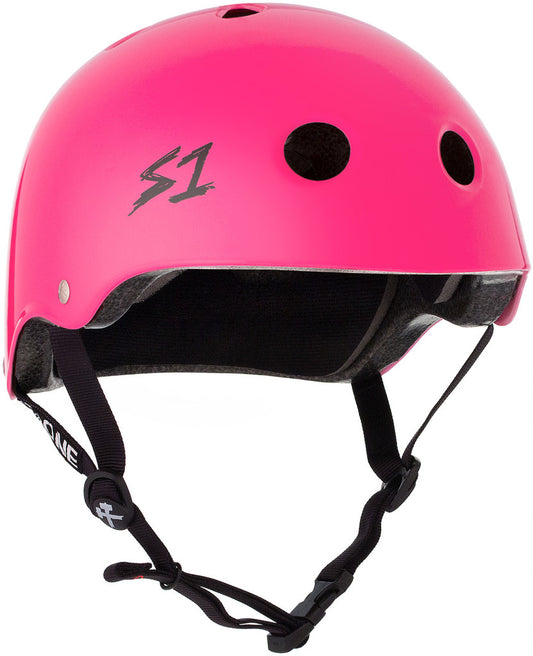 S1 Mini Lifer Helmet - Hot Pink Gloss