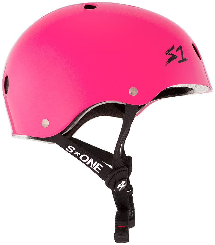 S1 Mini Lifer Helmet - Hot Pink Gloss