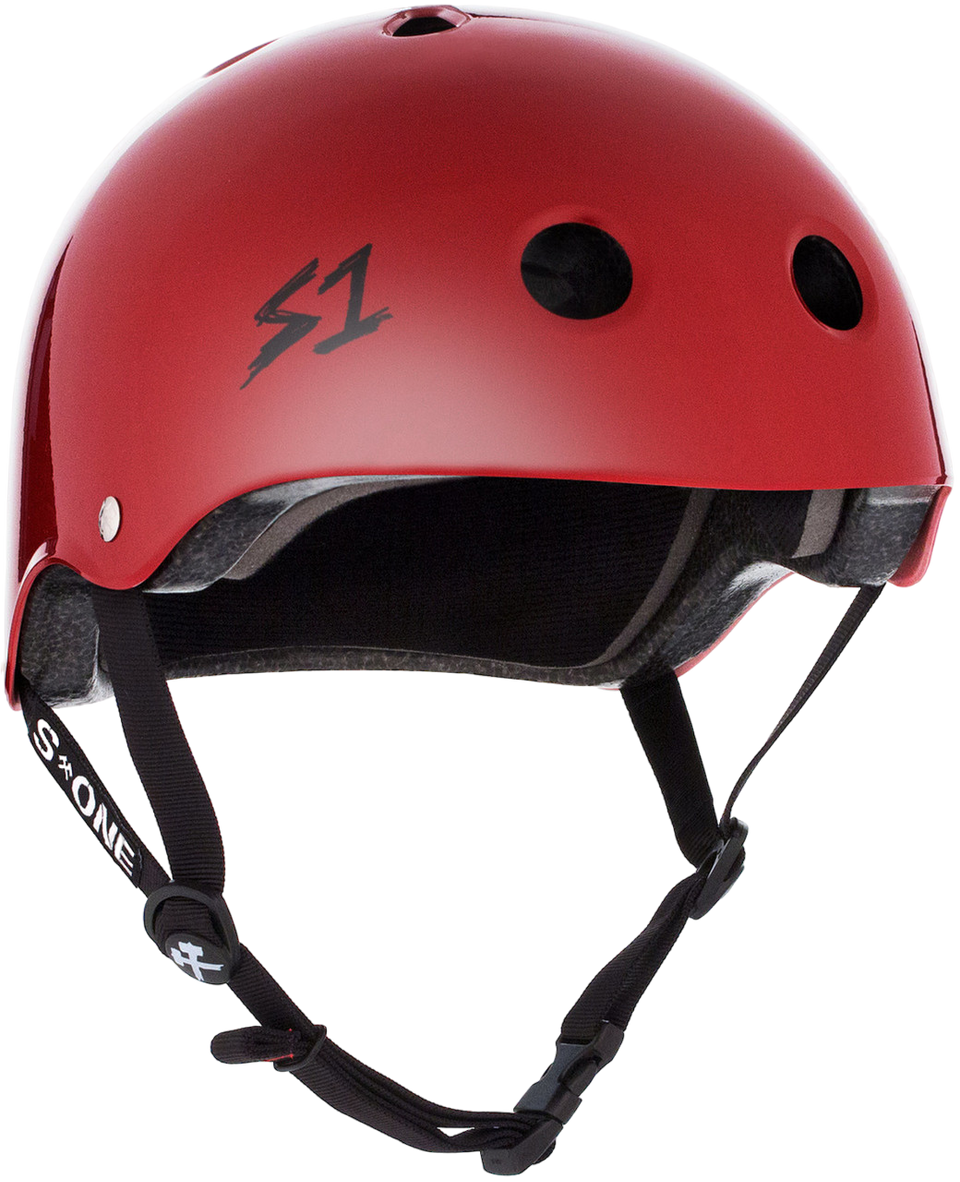 S1 Lifer Helmet - Blood Red Gloss