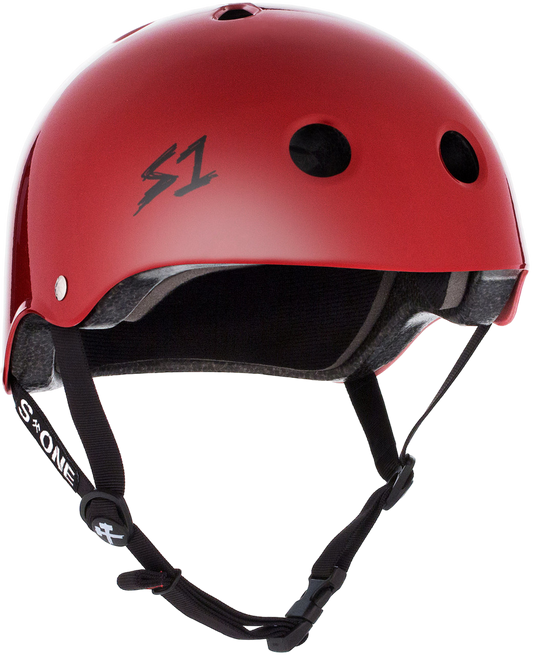 S1 Lifer Helmet - Blood Red Gloss