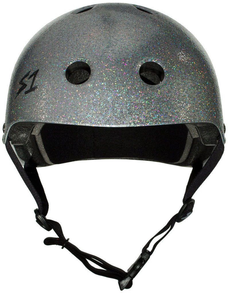 S1 Lifer Helmet - Silver Gloss Glitter