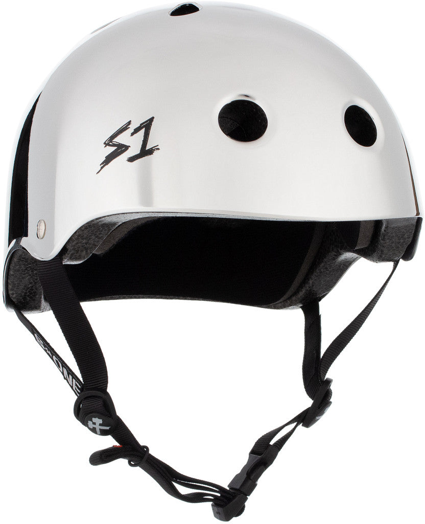 S1 Lifer Helmet - Silver Mirror