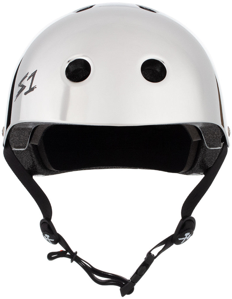 S1 Lifer Helmet - Silver Mirror