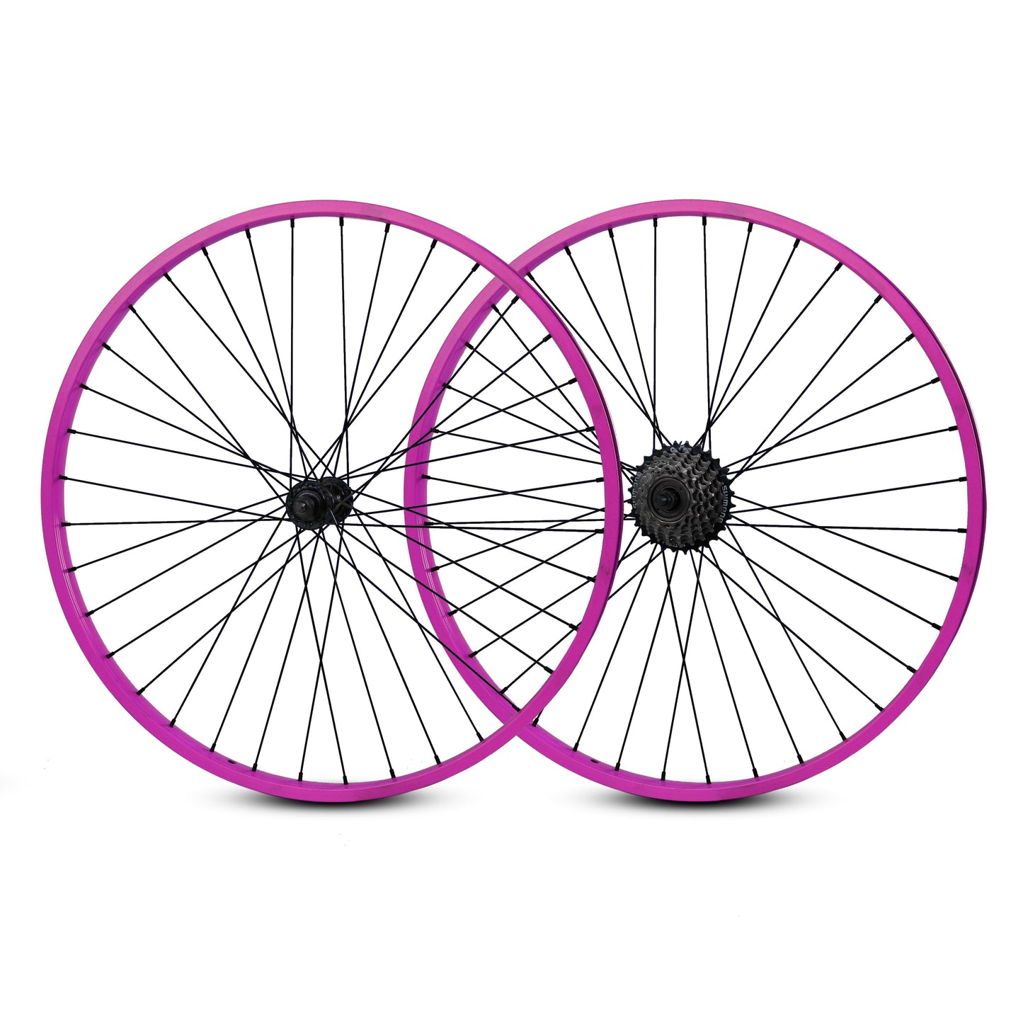 26"x32mm 7s Wheelset - Multi Colors available at 5150bmx.com