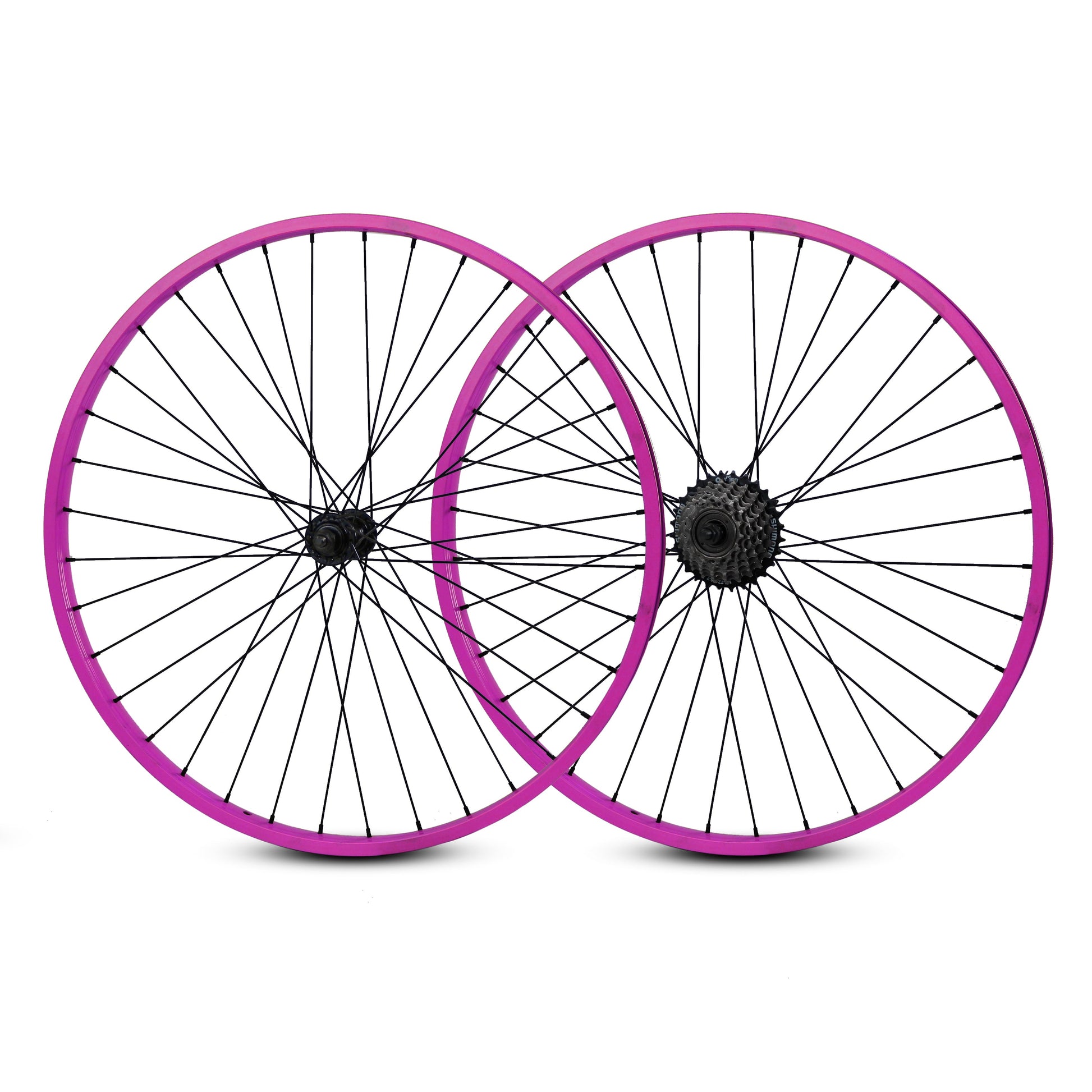 26"x32mm 7s Wheelset - Multi Colors available at 5150bmx.com