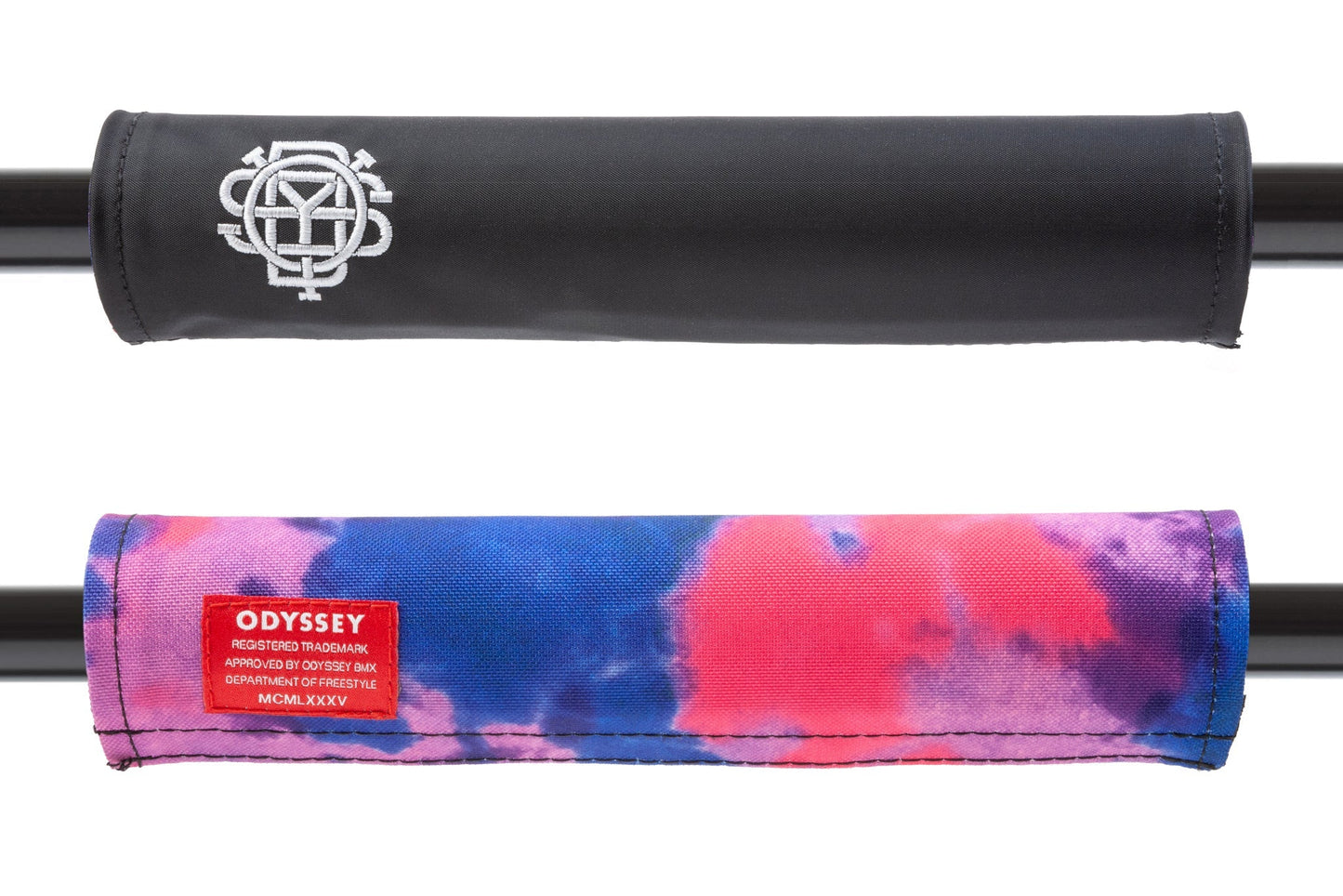 Odyssey Reversible Bar Pad (Tie-Dye/Embroidered Monogram) - Available at 5150bmx.com