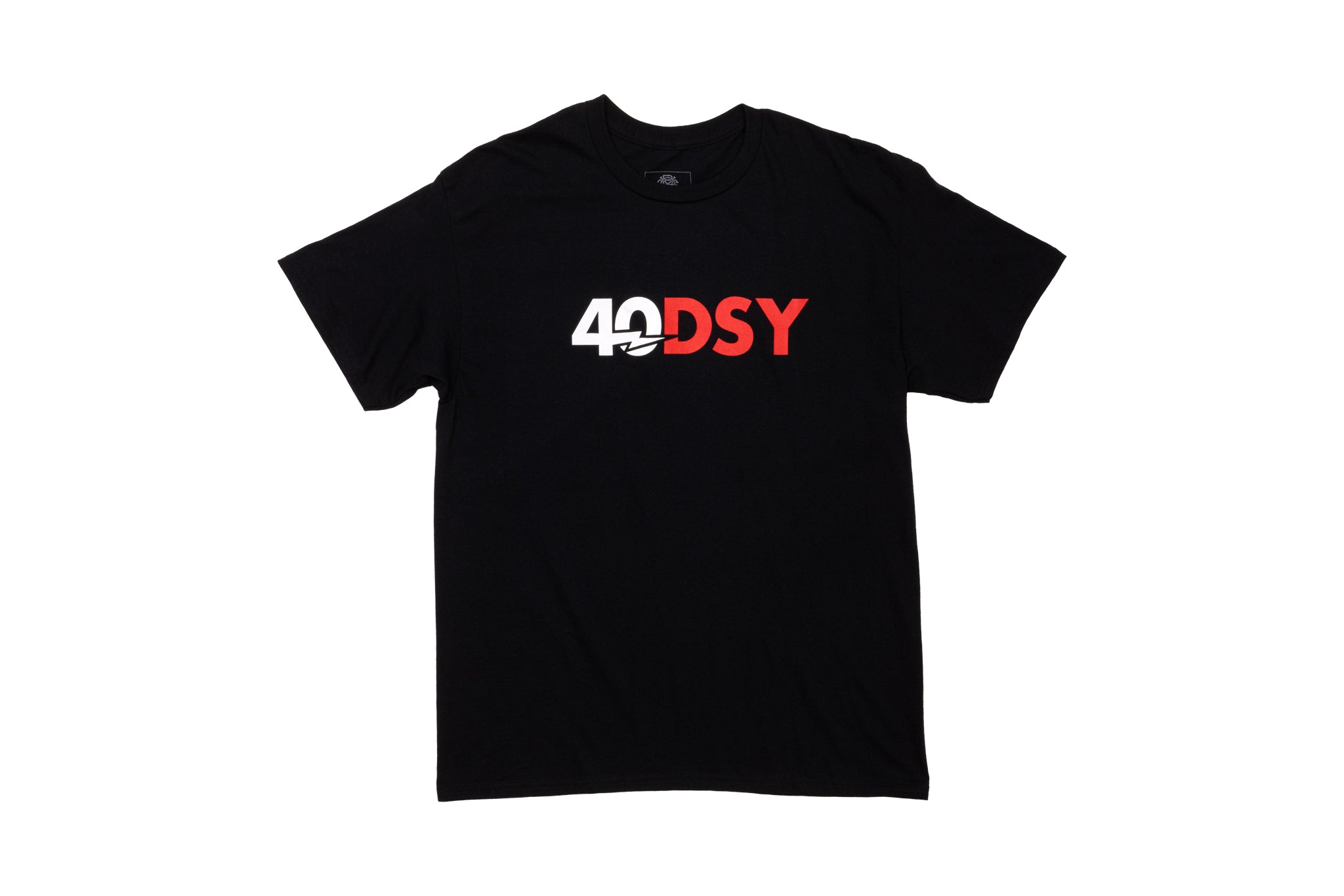 Odyssey 40 Years Tee (Black w/ White+Red Ink) available at 5150bmx.com