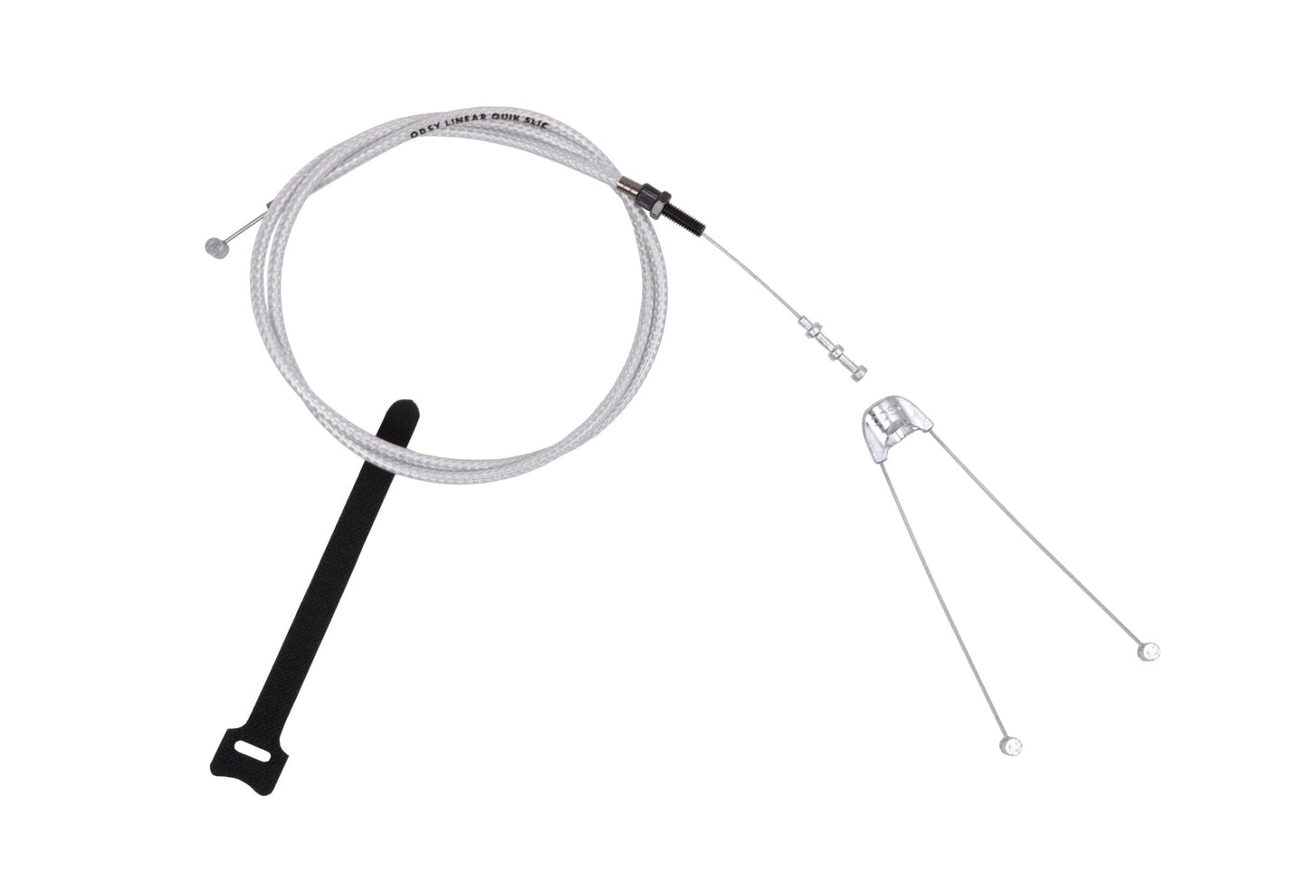 Odyssey Adjustable Linear Quik-Slic Kable® (Steel Braided) - Available at 5150bmx.com