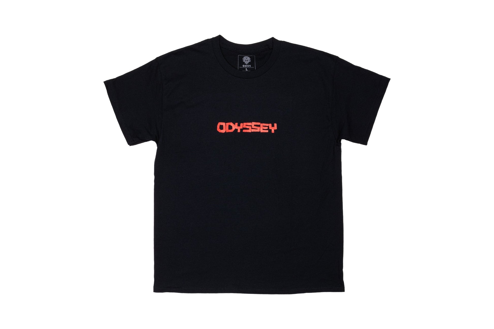 Odyssey Anatomy Tee (Black w/ Red Ink) available at 5150bmx.com